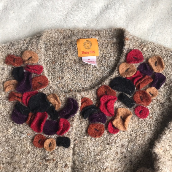 Ruby Rd boucle cardigan - Picture 2 of 6